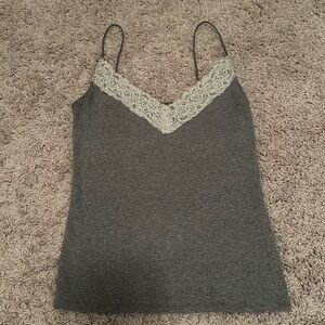 Hollister lace tank top